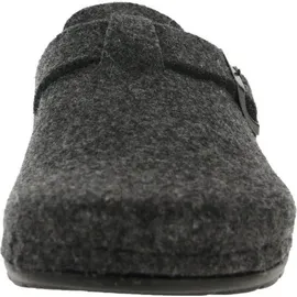 ROHDE Herren Pantoffel aus recyceltem Softfilz Riemen mit Schnalle Rodigo-H 6747, Größe:45 EU, Farbe:Grau - 45