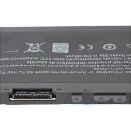 AccuCell Akku passend für Dell Precision 15 (3510), Li-Polymer, 13,2V, 7368mAh, 97Wh