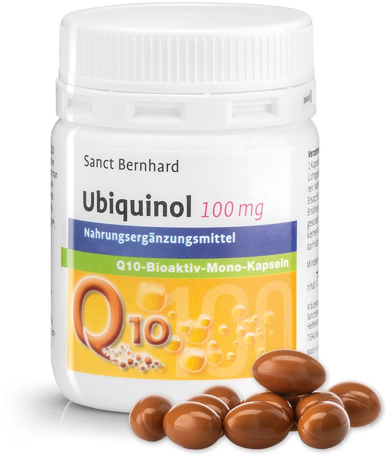 Capsule di ubiquinolo Q10 bioattivo 100 mg Mono - 51 g