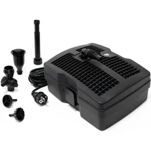 Wiltec SunSun CUF-2500 3in1 Filter mit 3 Fontänenaufsätzen 1000l/h 28W 9W UV-Klärer