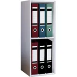 VCM Offas Aktenregal 34 x 30 x 72 cm weiß