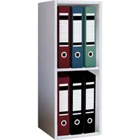 VCM Offas Aktenregal 34 x 30 x 72 cm weiß