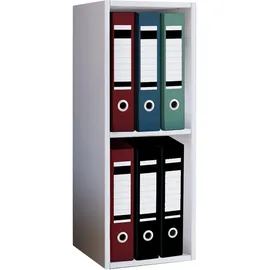 VCM Offas Aktenregal 34 x 30 x 72 cm weiß