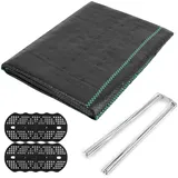 Unkrautvlies,2 x 2mSandkastenvlies für den Kinder Sandkasten, Sandkastenunterlage Atmungsaktiv Reißfestes, Anti-Unkrautgewebe Sandkastenabdeckung für den Kinder Sandkasten Unkrautfolie