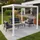 MCW Pavillon 3,02 x 3,02 m Weiß/Grau