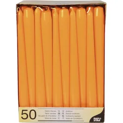 PAPSTAR Kerzen 25 cm orange