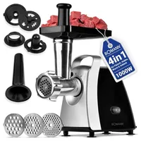 Bomann Fleischwolf FW 6067 CB Edelstahl Schwarz