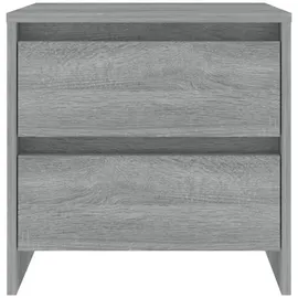 vidaXL Nachttisch Grau Sonoma 45x34,5x44,5 cm Holzwerkstoff