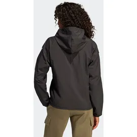 adidas Women's ESSENTIALS 3-STRIPES LIFESTYLE WOVEN Windbreaker black/white, S