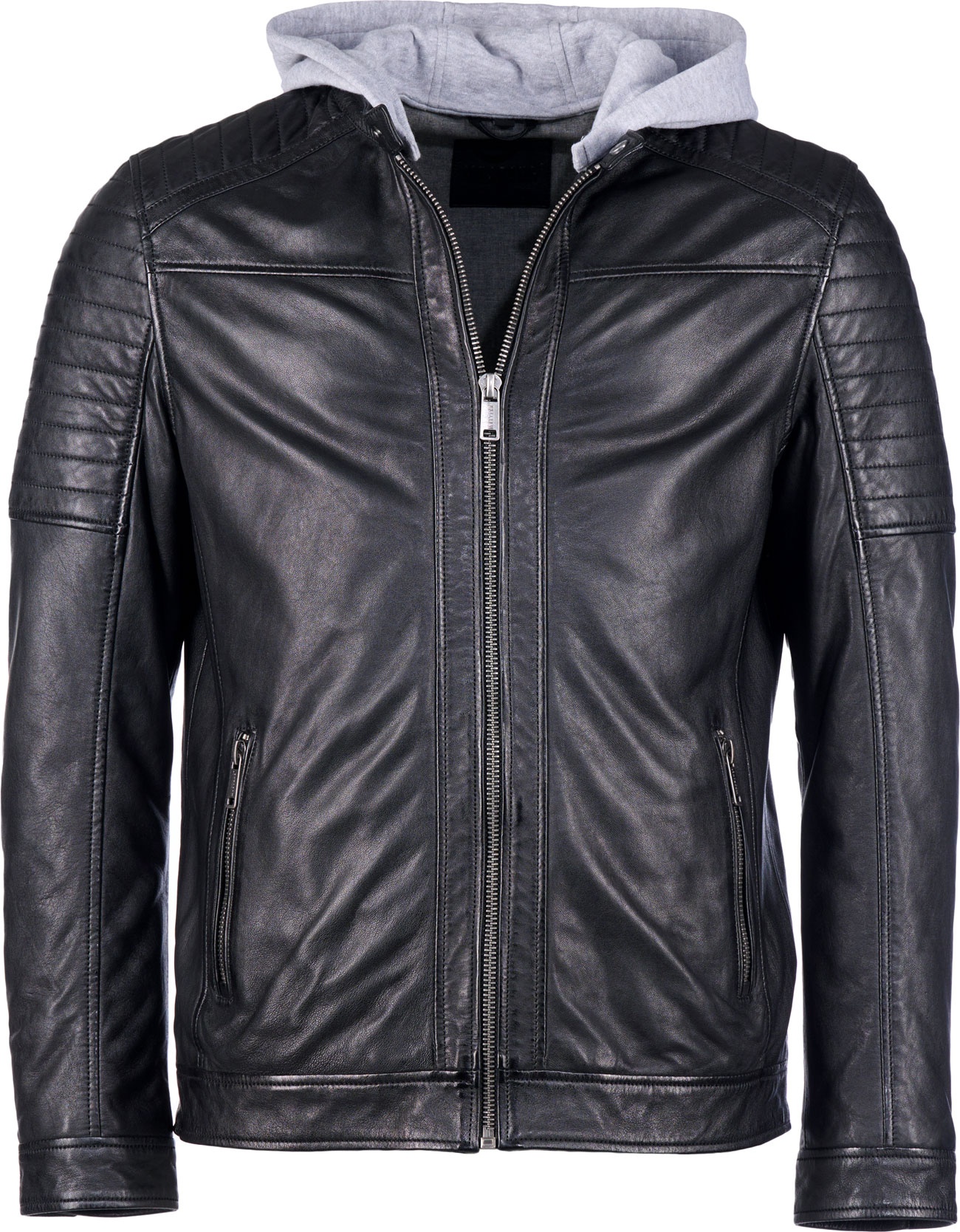 Mustang Teramisu, Lederjacke - Schwarz - XL