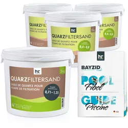 1 Set  Filtersand-Set für kleine Pools