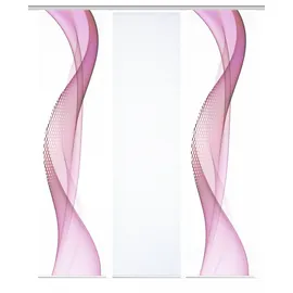 home in green Schiebevorhang ¦ lila/violett ¦ Synthetik ¦ Maße (cm): B: 60 H: 245