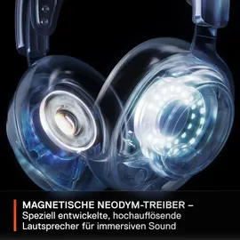 SteelSeries Arctis Nova 7 Wireless Gaming-Headset mit Multi-System-Kompatibilität – 2,4 GHz- und Bluetooth-Audio parallel – 38 Std. Akkulaufzeit – ClearCast Gen 2-Mikrofon – PC, PlayStation, Switch