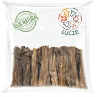 Ochsenziemer - 1kg - Ochsenziemer für Hunde groß - Kaustangen Hund - Hundeleckereli - getrocknet - Kausnack für Hunde - 100% natürlich - Lucze Premium Kauartikel