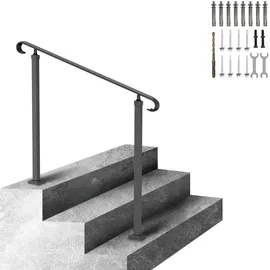 Vevor Treppengeländer 120x13,5x97 cm Metall