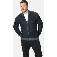 Jan Vanderstorm Strickjacke HALSTEN in blau | Gr.: 3XL