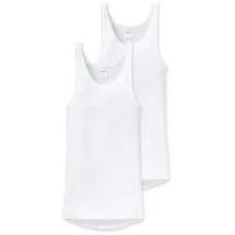 SCHIESSER Unterhemd Original Classics in Weiß | Gr.: 10