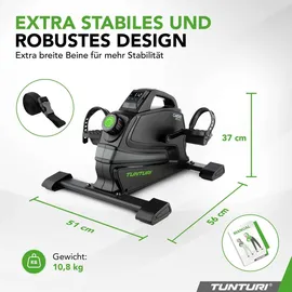 Tunturi Cardio Fit M45 Heimtrainer - Black - One Size