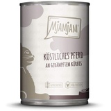 MjAMjAM köstliches Pferd an gedämpftem Kürbis
