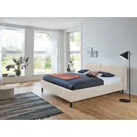 INOSIGN Polsterbett »Brookfield«, mit Cordbezug und hoher Belastbarkeit, beige
