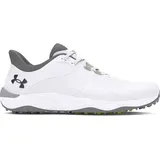 Under Armour Drive Pro Spikeless Wide, weiss/grau