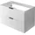 Rodan | Waschbeckunterschrank 80cm | Weiß matt | B/H/T 80/57/46cm | 2 Softclose-Schubladen | Badezimmerschränke, Badmöbel, Waschbecken Unterschr... - Weiß