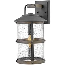 quintiesse Wandleuchte Aluminium Glas 43,6 cm 1x60W/E27 IP44