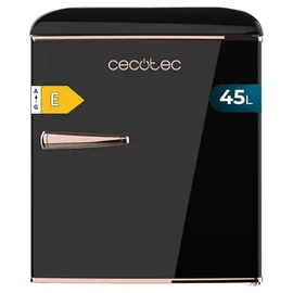 Cecotec Bolero CoolMarket TT Origin 45 Mini Kühlschrank 45 l 55 cm hoch Schwarz