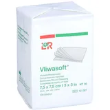 + Prisoma GmbH Vliwasoft Vlieskompressen 7,5x7,5 cm unsteril 4l.