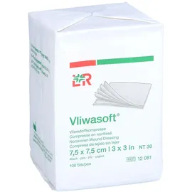 + Prisoma GmbH Vliwasoft Vlieskompressen 7,5x7,5 cm unsteril 4l.