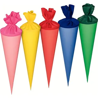 Heyda Schultüte Filzverschluss 70 cm Ø 19 cm