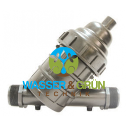 Scheibenfilter 2" reduziert auf PE-25 mm oder PE-32 mm Anschluss inkl. Verschraubung (Scheibenfilter 2" reduziert auf PE Anschluss 25 mm und 32 mm: Scheibenfilter 2 Zoll reduziert auf PE Anschluss 32 mm + Verschraubung beidseitig)