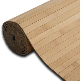 Homestyle4u Paravent Raumteiler in Braun 250x200 cm 302