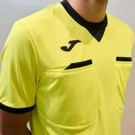 Joma Referee Kurzarm-t-shirt - Fluor / Black - XL