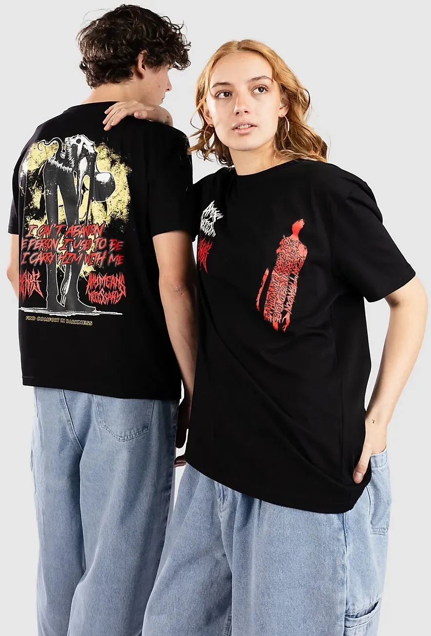Any Means Necessary Abandon T-Shirt black Gr. M