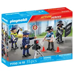 PLAYMOBIL 71730 ACTION HEROES Figurenset Polizei