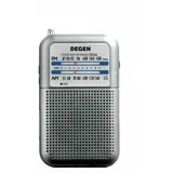 De-333 Tragbares Mini-radio, Transistorradio Mit Fm-taste Und Signalanzeige, Austauschbarer Pi (aaa)