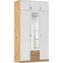 Rauch Wäscheschrank GAMMA 136 x 248 x 57 cm Weiß