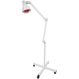 Cutycaty Infrarot Lampe 275W Infrarottherapie Infrarotlampe mit Ständer, Rotlichtlampe IR Lampe Wärmelampe Therapielampe Heizlampe Wärmetherapie Heizung Rotlichtlampe