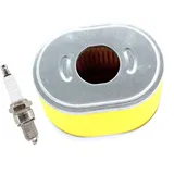 AISEN Luftfilter & Zündkerze passend für/Lumag Rüttelplatte RP-1100 PRO RP1100 mit Loncin Motor