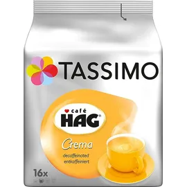 TASSIMO Caffè Crema entkoffeiniert Kaffeekapseln 80 St.
