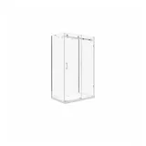 Buylando Ida Komplettdusche mit Schiebetür rechts 75 x 195 cm Silber/Transparent D648360641500
