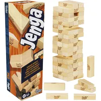 Hasbro Offizielles Hasbro Jenga Spiel mit digitalem Würfel