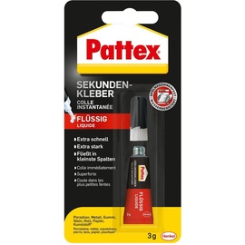 Pattex Pattex, Sekundenkleber Classic flüssig, 3 g (3 g)