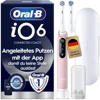 Oral-B iO Series 6 pink sand + Reiseetui + Aufsteckbürste 2 St.