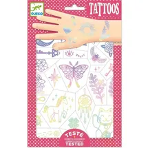 Djeco - Tattoo Lucky Charms - 50 Tattoos ca. 21 x 14 cm