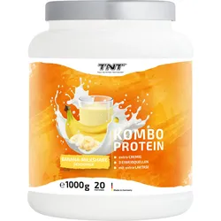 Kombo Protein - Extra cremig und mit 3 Eiweißquellen (Whey. Casein und Hühnerei) EINHEITSFARBE 1kg