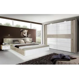 Forte Rondino 180 x 200 cm Beige/Weiß