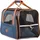 HUND IST KÖNIG Tiertransportbox Gr. S 44 x 32 x 34 cm Dunkelblau