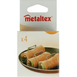 METALTEX   Rouladenklammern, 4 Stück